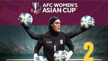 Portera de la selección femenina iraní acusada de ser un hombre