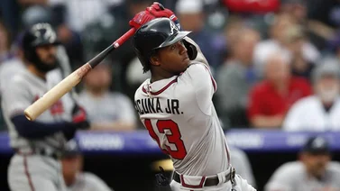 Ronald Acuña Jr. ya practica bateo (+Foto y video)