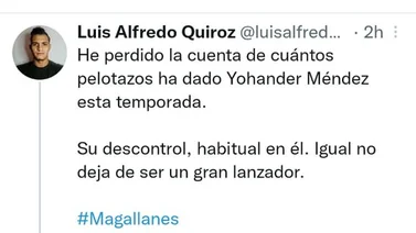 Ven y picha tu "MMG": lanzador del Magallanes pierde la paciencia con un fanático