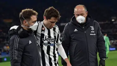 Federico Chiesa estará 7 meses fuera tras operación de lesión de cruzado Federico Chiesa estará 7 meses fuera tras operación de lesión de cruzado