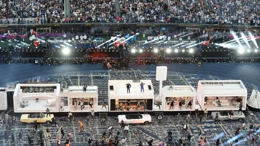 Dr. Dre y Snoop Dogg elevaron el rap en el show de medio tiempo del Super Bowl