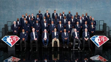 Homenaje a los 75 mejores jugadores de la NBA en el All-Star