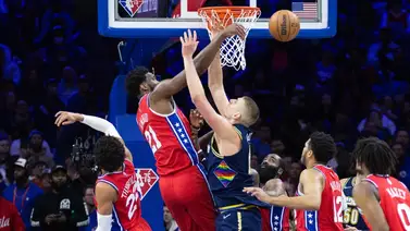 Sixers vs Nuggets: espectacular duelo Jokic-Embiid termina con remontada de Denver Sixers vs Nuggets: espectacular duelo Jokic-Embiid termina con remontada de Denver