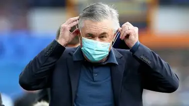 Carlo Ancelotti arroja positivo para COVID-19 Carlo Ancelotti arroja positivo para COVID-19