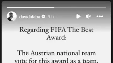 Aficionados del Real Madrid arremeten contra David Alaba por su voto a Messi en los Premios The Best Aficionados del Real Madrid arremeten contra David Alaba por su voto a Messi en los Premios The Best