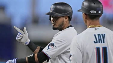 MLB: Luis Arráez despeja las preocupaciones respecto a una posible lesión