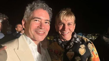 El emocionante reencuentro entre Osmel Sousa y su glamoroso amigo Boris Izaguirre