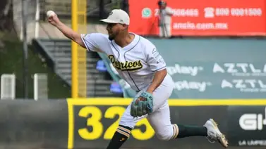 Yoimer Camacho lanza juego sin hit ni carrera en México Yoimer Camacho lanza juego sin hit ni carrera en México