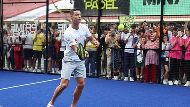 Cristiano Ronaldo deja el fútbol de lado y se une a la fiebre del Pádel (+Video)