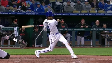 ¡COMENZÓ EL SHOW! El venezolano Maikel García conectó su primer jonrón en la MLB y fue ENORME (+VIDEO)