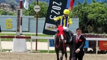 El jockey Jhonatan Aray brilló en la reunión 21 de La Rinconada