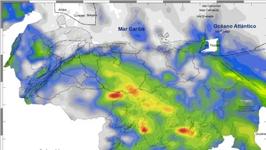 INAMEH reporta fuertes lluvias y actividades eléctricas para este miércoles 7 de junio