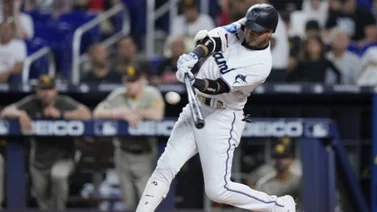 MLB: Luis Arráez en modo "fenómeno" entra en selecto grupo de grandes bateadores (+Detalles)