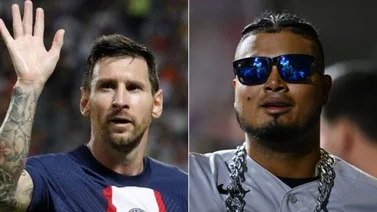 MLB: ¡Bienvenido! Así reciben Luis Arráez y los Marlins a Lionel Messi (+Video)