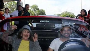 Así fue el recibimiento a Lupita Ferrer en su tierra natal Maracaibo