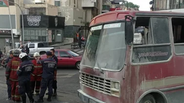 Bomberos del Distrito Capital, atendieron emergencias tras fuertes precipitaciones durante el fin de semana