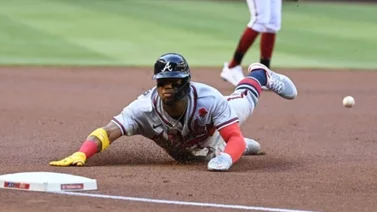 MLB: ¡Otra más a la cuenta! Ronald Acuña Jr. alcanzó las 35 bases robadas (+Video)