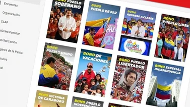 Estos son los bonos que aún faltan por cobrar en el Sistema Patria