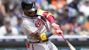 MLB: ¡Sin piedad! Así fue el batazo de vuelta completa de Ronald Acuña Jr. ante Mellizos (+video)