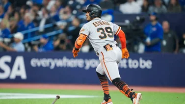 MLB: Thairo Estrada no llega al doble dígito en jonrones por un par de metros (+ Video)
