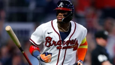 MLB: Ronald Acuña Jr. a un batazo de unirse a este histórico y selecto club (+Tweet)