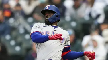MLB: Adolis García sacó su vigésima pelota de la temporada MLB: Adolis García sacó su vigésima pelota de la temporada