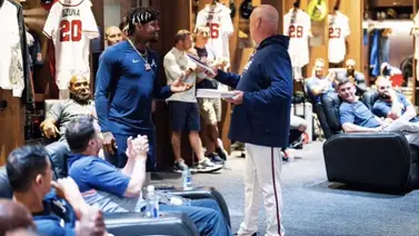 MLB: ¡Genial! vea lo que recibieron Ronald Acuña Jr. y Orlando Arcia MLB: ¡Genial! vea lo que recibieron Ronald Acuña Jr. y Orlando Arcia