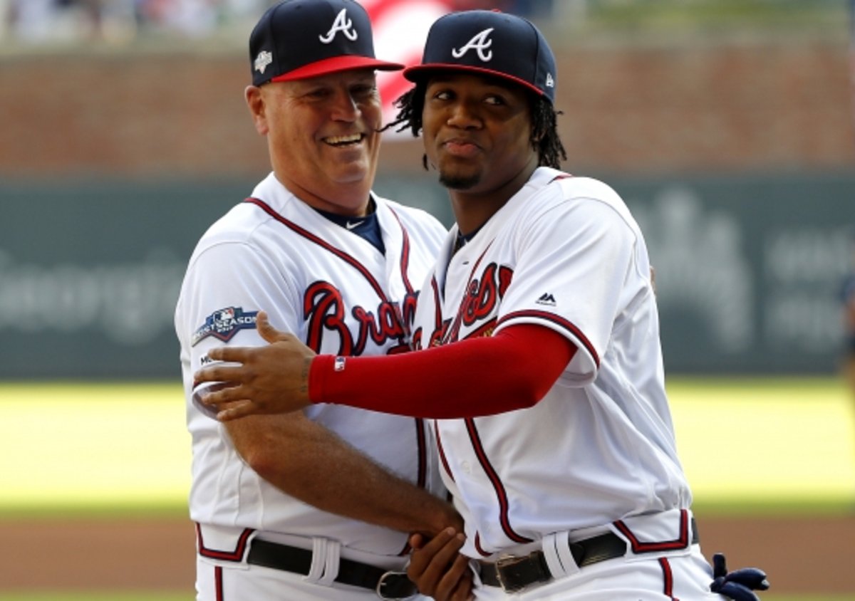 MLB: Brian Snitker elogió una decisión de Ronald Acuña Jr.