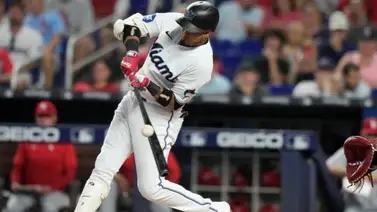 MLB: Luis Arráez enciende su "regadera" ante los Cardenales de San Luis (+Video) MLB: Luis Arráez enciende su "regadera" ante los Cardenales de San Luis (+Video)