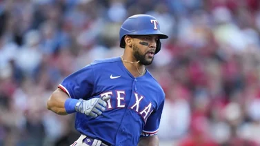 MLB: Leody Taveras llegó al doble dígitos de jonrones por primera vez en su carrera