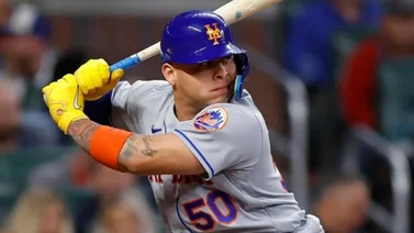 MLB: Francisco Álvarez conecta enorme cuadrangular por todo el center field en Arizona (+Video)