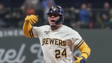 MLB: William Contreras volvió a duplicar por la ofensiva de los Cerveceros
