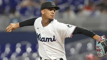 MLB: Mira la sólida primera mitad de Eury Pérez con los Marlins de Miami (+Datos)