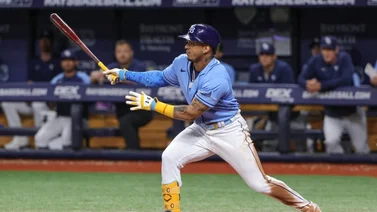 MLB: Así fue el batazo de Wander Franco para acercar a Tampa en el marcador ante los Bravos de Atlanta (+Video)