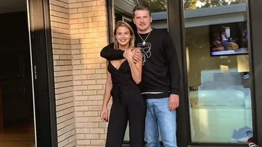 Así le propone matrimonio Luka Doncic a la influencer eslovena Anamaria Goltes (+Imagen)