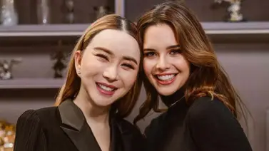 Así fue el reencuentro de Amanda Dudamel y la dueña del Miss Universo (+Fotos)