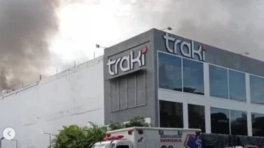 Se registró un fuerte incendio en Traki del estado Carabobo