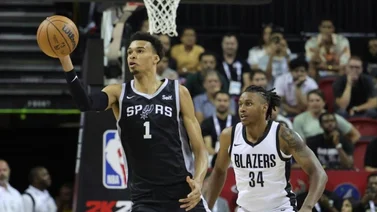 NBA: Víctor Wembanyama sería baja para los Spurs por el resto de la Summer League