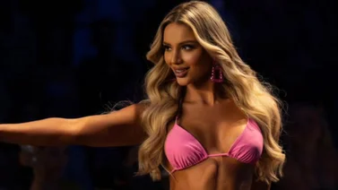 ¿Y esas curvas? La venezolana Katherine Martínez cautivó en el Miami Swim Week