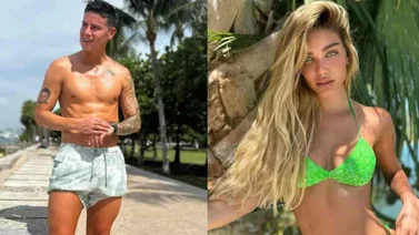 ¡Ay papá! James Rodríguez fue invitado por Aleska Genesis al Miami Swim Week 2023