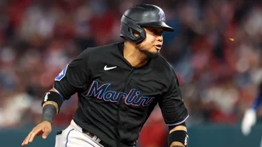 MLB: Luis Arráez: "Vi nada más dos lanzamientos porque ya quería golpear la pelota"