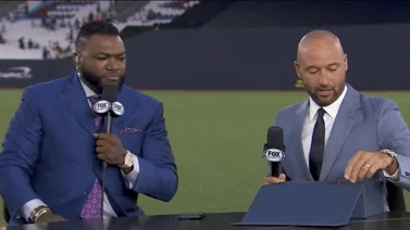 MLB: Así reacciona David Ortiz ante la propuesta de Derek Jeter a los Yankees tras el All Star Game (+Video)