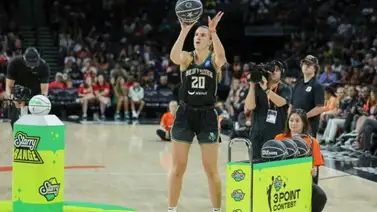 WNBA: Mira el impresionante récord que consiguió Sabrina Ionescu en la competencia de triples (+video) WNBA: Mira el impresionante récord que consiguió Sabrina Ionescu en la competencia de triples (+video)