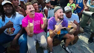 Hijos de Ricardo Montaner, Mau y Ricky prenden tremendo rumbón en Choroní