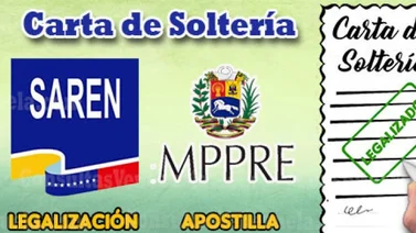 Conoce los pasos para tramitar la carta de soltería ante el SAREN