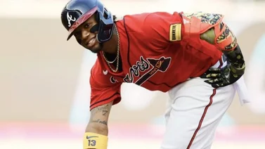 MLB: ¡Volando! Ronald Acuña Jr. queda como líder solitario en este renglón con su nueva base robada