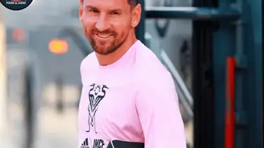 Así fue la llegada de Lionel Messi para afrontar su primer duelo con el Inter de Miami (+video) Así fue la llegada de Lionel Messi para afrontar su primer duelo con el Inter de Miami (+video)