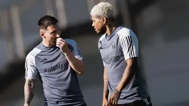 Messi y Josef ya conectan: Así fue gol que le anularon al venezolano Messi y Josef ya conectan: Así fue gol que le anularon al venezolano