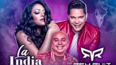 La India, Rey Ruíz y Grupo Galé llegarán a la Terraza del CCCT para prender la salsa