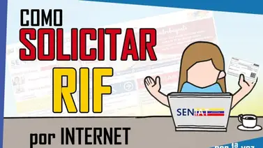 Así puedes sacar el RIF por internet sin necesidad de ir a las oficinas del SENIAT Así puedes sacar el RIF por internet sin necesidad de ir a las oficinas del SENIAT